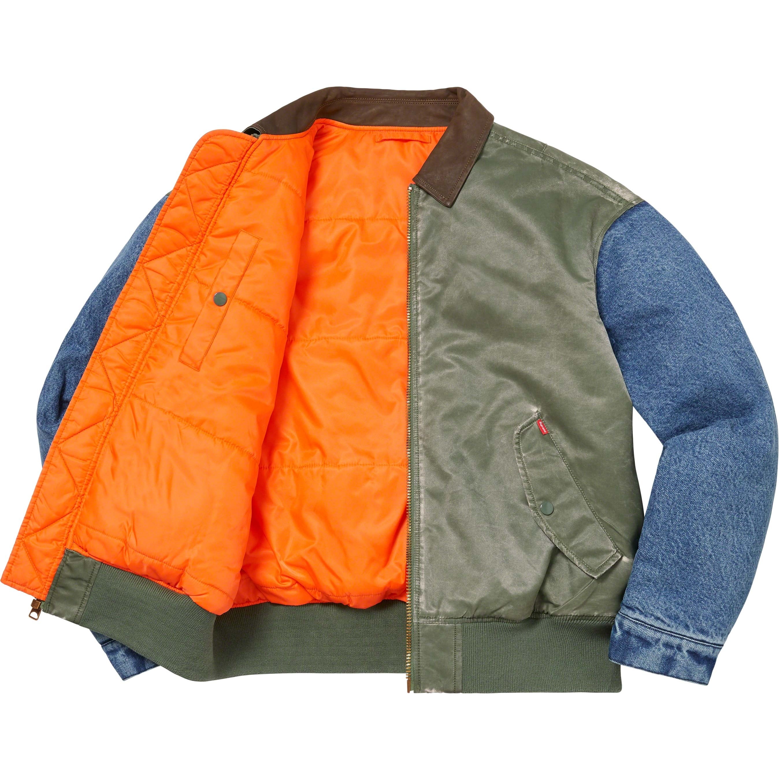 Denim Sleeve MA-1 view 4